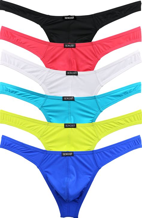Men S Thong Underwear Sexy Low Rise T Back Under Panties Buy Online In