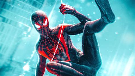 Spider Man Miles Morales Ps Pc K Wallpapers Wallpaper Cave Images And Photos Finder