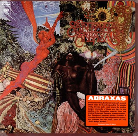 Santana Abraxas Usa Vinyl Lp Record Lp5264 Abraxas Santana 090771526410
