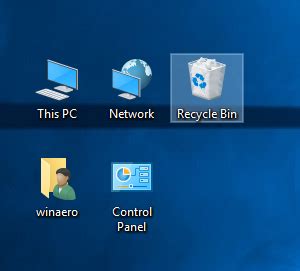 Two main attributes you can modify are the size and the spacing ­­o­­f the icons. Enable desktop icons in Windows 10