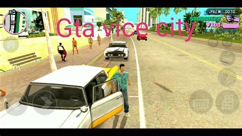 Gta Vice City Mission 2 حرامي السيارات على الاندرويد Youtube