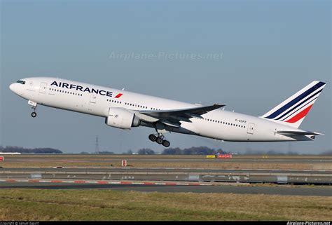 F Gspz Air France Boeing 777 200er At Paris Charles De Gaulle