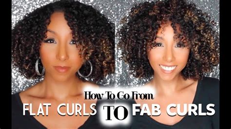 How To Go From Flat Curls To Fab Curls Quick And Easy Curly Hair