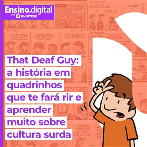 That Deaf Guy Está De Volta 😍🤟 ⠀ 🚀você Já Ouviu Falar Nessa Hq As