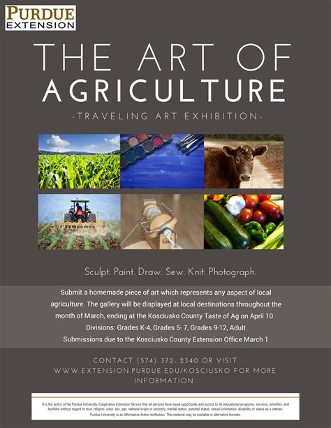Exhibition To Showcase The Art Of Agriculture