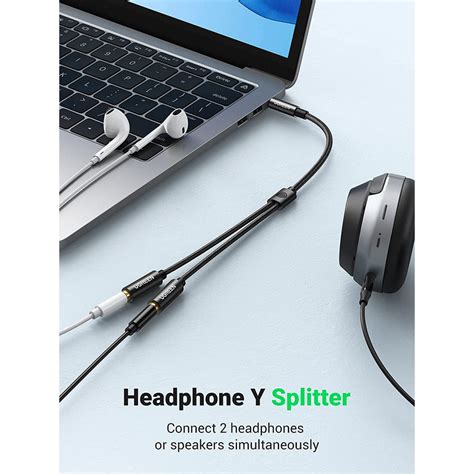 Buy Ugreen Headphone Splitter Cable 35mm Y Audio Jack Splitter