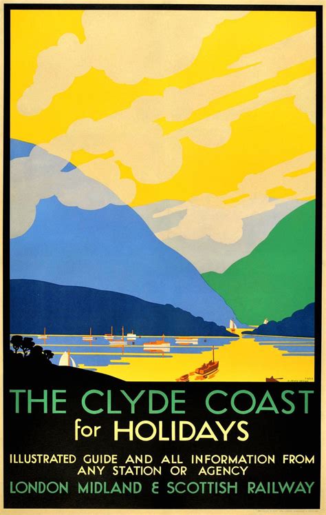 Scotland For The Holidays Gorgeous Railway Brochures And Posters