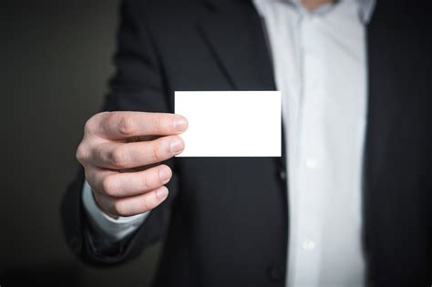 Boring text on a white background would make for a boring business card. What Makes a Good Business Card? | JF- Ancora Investment