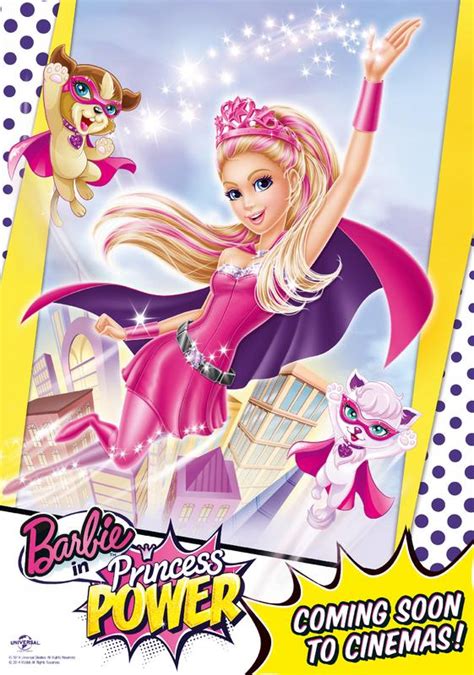 Yalnızca bir oyuncak bebek çeşidini değil, o bebek ile ilişkili eşyaları da oyun dünyasına kazandıran. Barbie in Princess Power's Poster HQ - Barbie Movies Photo ...