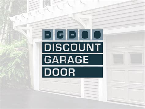 Garage offers you free shipping on your order of $50 or more. Discount Garage Door logo design | Garage doors, Logo ...