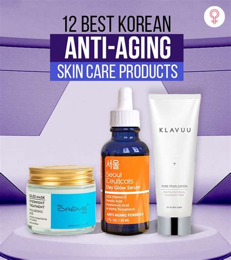 12 Best Korean Anti Aging Skin Care Products