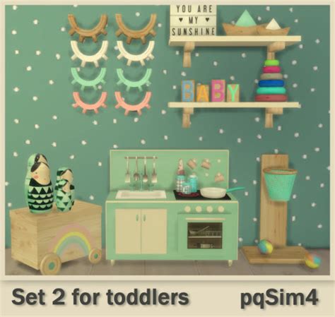 Set 2 For Todddlers At Pqsims4 Sims 4 Updates