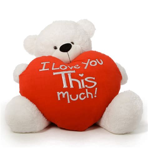 Generate a new ed25519 ssh key pair: Giant White Valentine's Day Teddy Bear Coco Cuddles 48in I ...