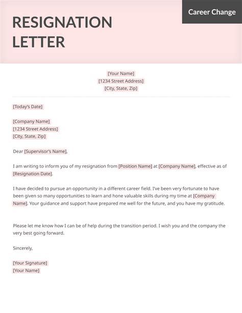 How To Write A Resignation Letter Jobteachermanager