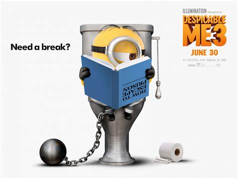 Despicable Me 3 Movie Minions In Prison Teaser Trailer
