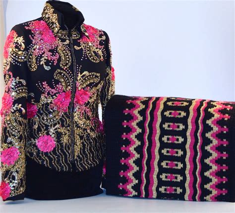 Woods Western show jacket and matching pad!!! | Western show shirts, Horse show clothes, Show 