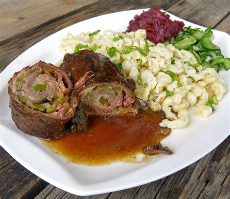 It's become a typical christmas decoration both in germany and in many other parts of the world. German Fleisch Rouladen | Recipe | Rouladen, Sweet and ...
