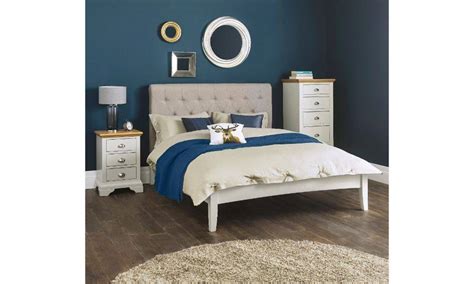 Lowest price of the summer season! Coytes - Hampstead Soft Grey & Oak Bedroom Furniture