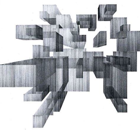 Have fun with asymmetry, don't be afraid to try something new! Perspective | Geometrische tekening, Schetsen, Beeldende kunst