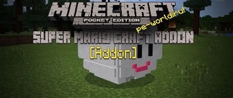 МОД Super Mario Craft Addon Minecraft Pocket Edition 1131 Pe