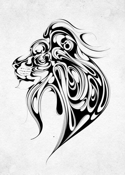 Incredible henna art that you gotta see! Tribal lion (mit Bildern) | Bleistiftzeichnung ...