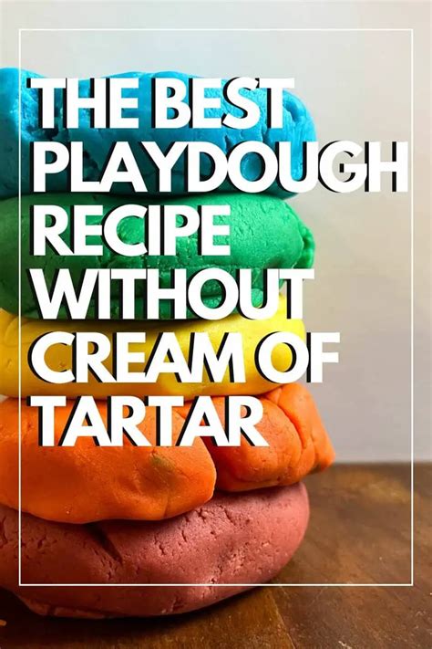 Homemade Playdough Without Cream Of Tartar Kristina Oxford