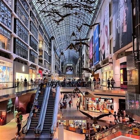 Eatons Centre Toronto Mega Shopping Shopping Places Shopping Malls