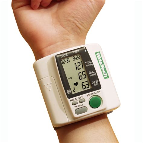 Wristech Blood Pressure Monitor Health And Wellness Health Monitoring