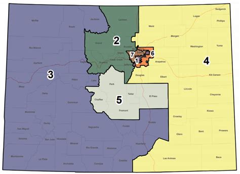 Colorado Congressional Districts Map 2022 World Map