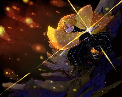 Demon Slayer Zenitsu Wallpapers - Top Free Demon Slayer Zenitsu