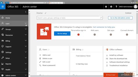 Practical Office 365 Administration The Office 365 Admin Center