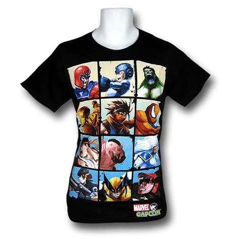 Marvel Vs Capcom Battle Box 30 Single T Shirt