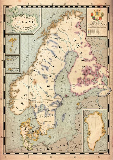 Map Of The Scandinavian Empire By Regicollis On Deviantart