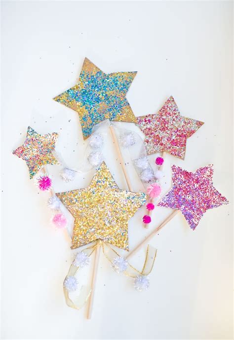 When you start to see healthy new growth, you can begin. DIY GLITTER STAR WANDS