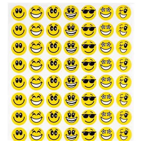 Buy Faithful Supply 1120 Ct Smiley Face Stickers Reward Stickers For