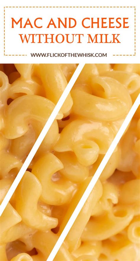 Mac And Cheese Recipe Without Milk Wilfordvirgilio