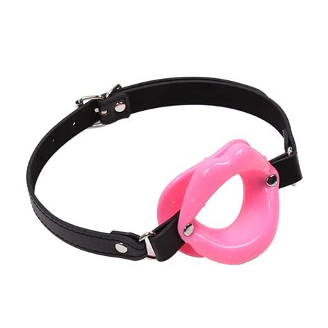 Buy Open Mouth Gag Women Couple Leather Slave Oral