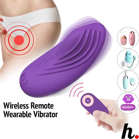 Wireless Remote Wearable Vibrator Jump Egg Love Egg For Girl Outdoor Wearable Adult Sex Toys