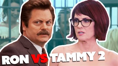 Ron Swanson Vs Tammy Two Parks And Recreation Comedy Bites Youtube
