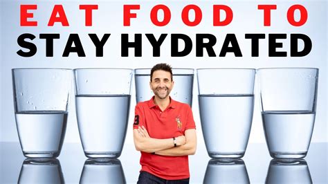How To Stay Hydrated Without Drinking Water Best 5 Foods For