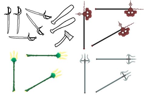 Sburb Weapons By Blizzriel On Deviantart