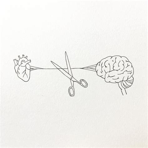 Quotes on tumblr about everything tell me everything pictures. #penandink #drawing #illustration #heart #brain # ...