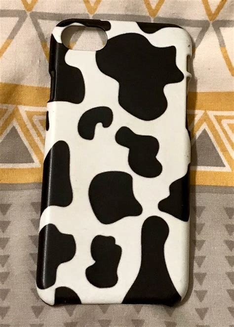 Cow Print Silicone Phone Case For Iphone 7 And 8 In Poole Dorset Gumtree