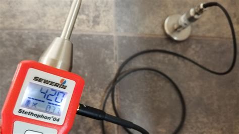 Detector de fugas de agua mediante el método electro acústico. Deteccion de FUGAS de AGUA potable en Concepción