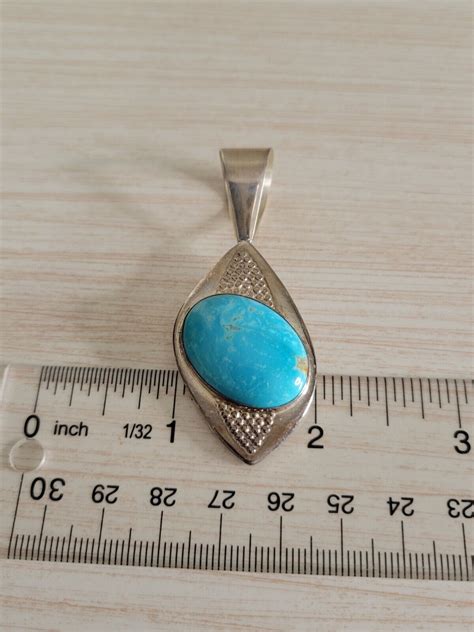 Jay King Mine Finds Dtr Sterling Silver Turquoise Pendant
