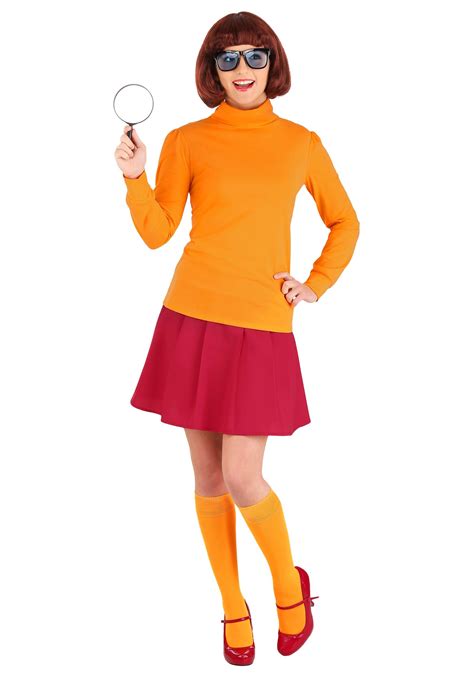 Classic Scooby Doo Velma Womens Costume Scooby Doo Costumes