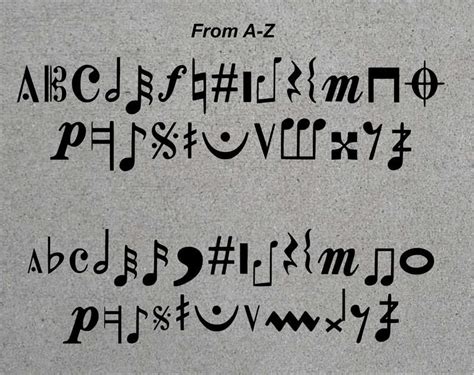Music Font Available On Etsy Free Handwritten Fonts Note Fonts The