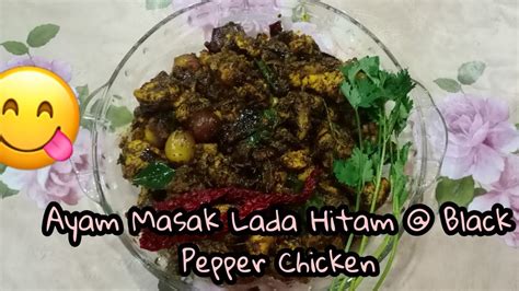 1 buah bawang bombay, iris tipis. Ayam Masak Lada Hitam @ Black Pepper Chicken (English ...