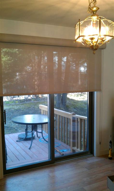 Awesome Sliding Glass Door Shades Options Ann Inspired