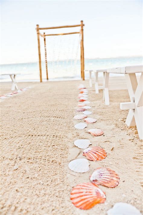 Beach Wedding Aisle Ideas 23 Diy Beach Wedding Wedding Beach